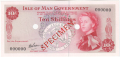 Isle Of Man 10 Shillings, from 1961